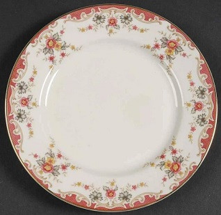 Shelly Round Salad Plate