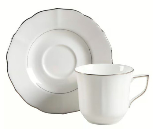 Silver Moon Cup and Saucer