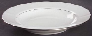 Silver Moon Rim Soup or Pasta Bowl