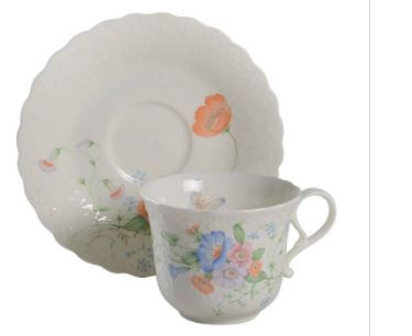 Something Blue Cup and Saucer