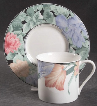 Tapestry Cup and Saucer