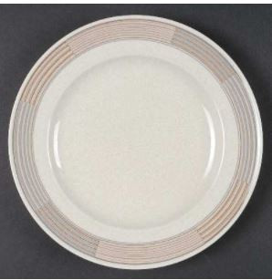 Tracings Round Salad Plate