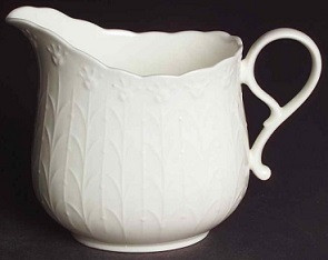 White Silk Creamer