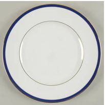 Saturn Blue Dinner Plate