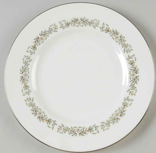 Spring Round Salad Plate