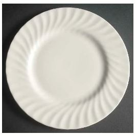 Cascade Round Salad Plate