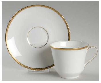 Delacourt Cup and Saucer
