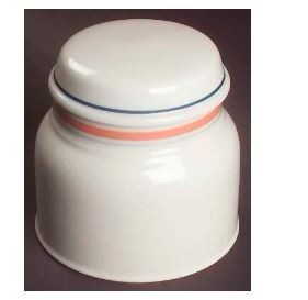 Dusty Rose Sugar and Lid