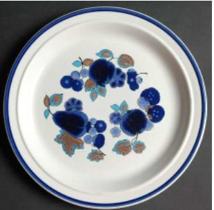 Festival Round Salad Plate