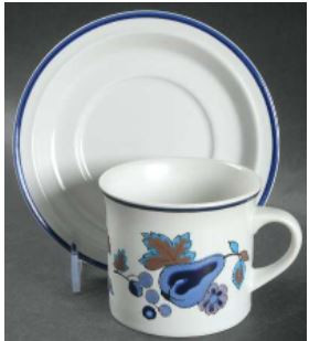 Festival Cup and Saucer