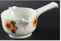 Forest Glen Gravy Boat and Stand