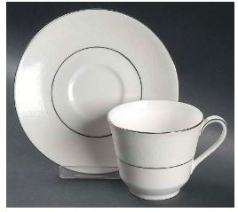 Lacepoint Cup and Saucer