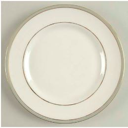 Oxford Grey+J11943 Round Salad Plate