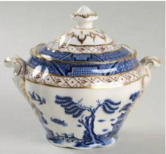 Real Old Willow Sugar and Lid