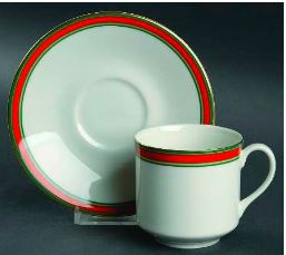 Ribbon Cup and Saucer