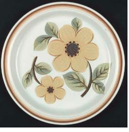 Summer Days Round Salad Plate