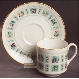 Tapestry Cup and Saucer