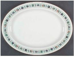 Tapestry Large Oval Platter