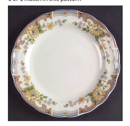 Temple Garden Bread and Butter Plate