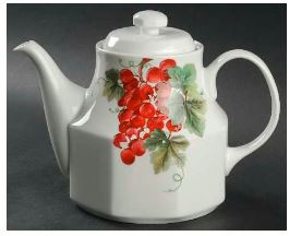 Vintage Grape Teapot