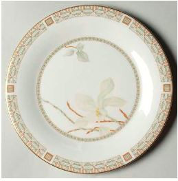 White Nile Round Salad Plate