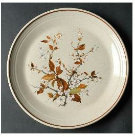 Wild Cherry Round Salad Plate