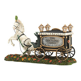Halloween Haunted Hearse - Original Snow Village