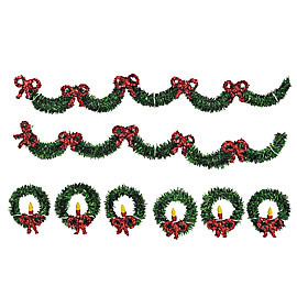 Tinsel Greens Set Of 8 Snow Village Department 56