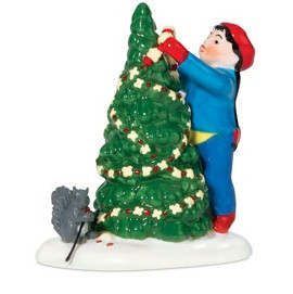 Help With The Decorations Original Snow Village Department 56