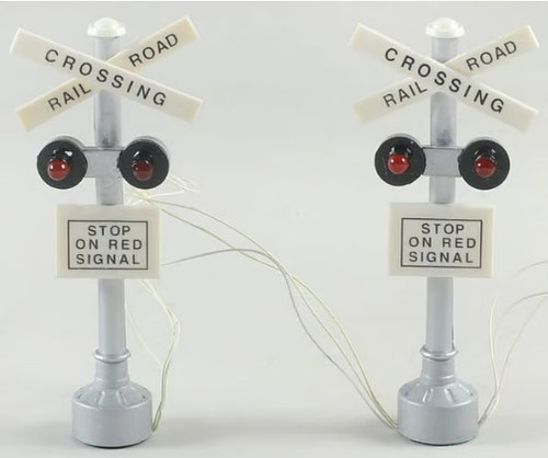 Village Railroad Crossing Retired   Department 56 Village