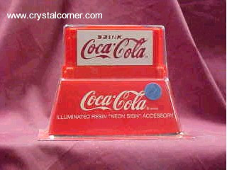 Original Snow Village - Coca Cola Brand Neon Sign