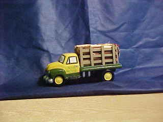 Original Snow Village - Firewood Delivery Truck