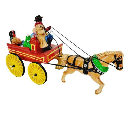 Original Snow Village - Hitch Up The Buckboard