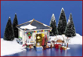 Another Mans Treasure Garage Snow Village  Department 56