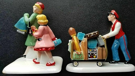 We Are Going By Train Original Snow Village Accessories Department 56