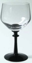 Eloquence Onyx Water Goblet