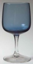 Glamour Blue Wine Goblet