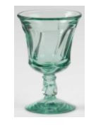 Jamestown Green Wine Goblet
