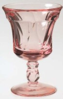 Jamestown Pink Wine Goblet