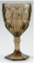 Moonstone Brown Water Goblet
