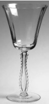 Silver Flutes Water Goblet