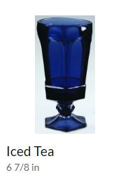 Virginia Dark Blue Ice Tea or Beverage