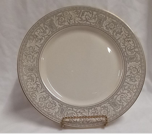 Grey Renaissance Round Salad Plate