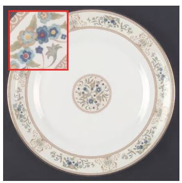 Agincourt Ivory Dinner Plate - Wedgwood