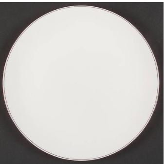 Doric Platinum Dinner Plate