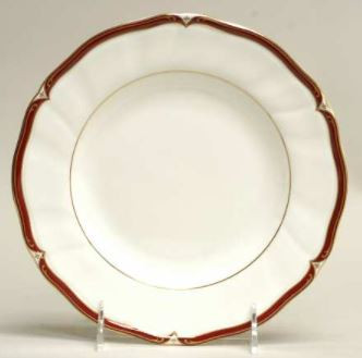 Empress Ruby Round Salad Plate