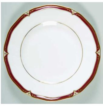 Empress Ruby Bread and Butter Plate