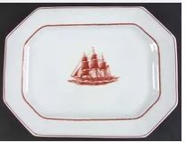 Flying Cloud Medium Oval Platter - Wedgwood