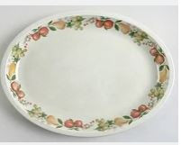 Quince Medium Oval Platter - Wedgwood