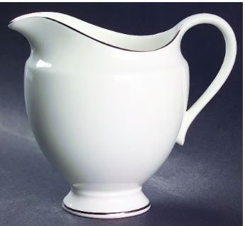 Signet Platinum Creamer - Wedgwood